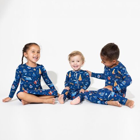 Bellabu Bear the Polar Express Rayon from Bamboo Convertible Footie for Baby Boys & Girls in Kuwait