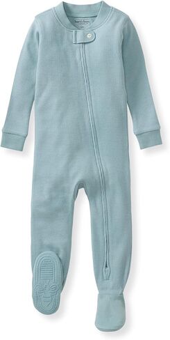 Burt's Bees Baby unisex-baby Honeysoft Sleeper Pajamas, Zip Front Non-slip Footed Footie Pjs, Organic Cotton & Lyocell in Saudi Arabia