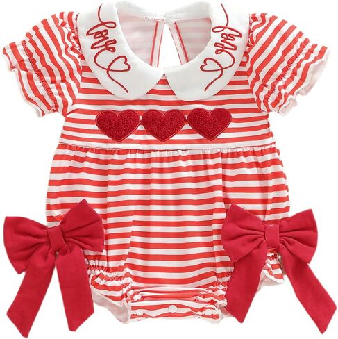 Adobabirl My First Halloween Baby Girl Outfit Ghost Embroidery Bubble Romper Short Sleeve Bow Jumpsuit Smocked Clothes in Saudi Arabia
