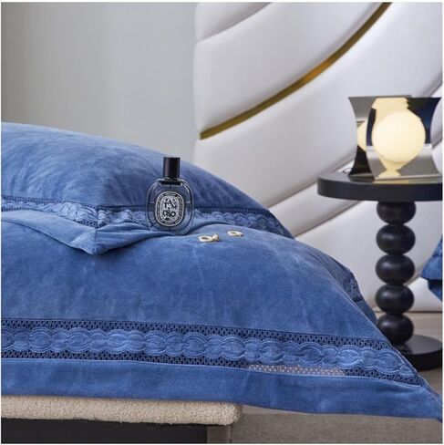 Bedding Duvet Cover Set, Baby Milk Down Four-Piece Winter Thickening, Duvet Cover with Pillowcase, Soft and Warm in Saudi Arabia