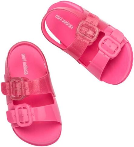 mini melissa Cozy Jelly Sandals for Toddlers & Little Kids - Summer Sandal w/Adjustable Back Strap, Jelly Shoes for Girls & Boys in Saudi Arabia