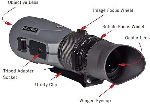 Vortex Optics Recon R/T 15x50 نطاق تكتيكي أحادي العين in Kuwait