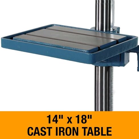 مكبس حفر متغير السرعة مقاس 15 بوصة من Baileigh، 1 حصان، 115/220 فولت 1Ph (موديل DP-15VSF) in Kuwait