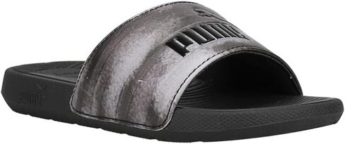 PUMA للفتيات الصغيرات Cool Cat 2.0 Wave Slide - صنادل كاجوال كاجوال - رمادي in Kuwait