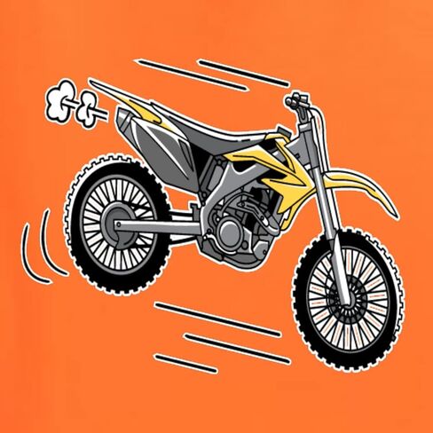 Wild Bobby Yellow Fast Dirt Bike Humor Toddler Pullover Fleece Hoodie in Saudi Arabia