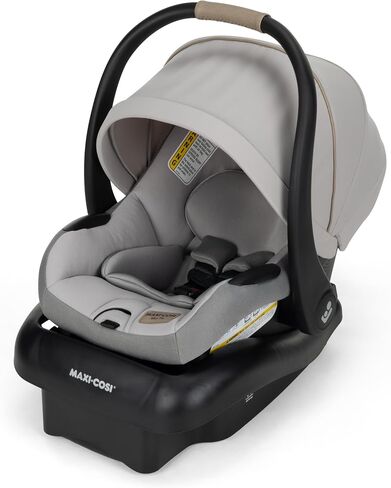 Maxi-Cosi Mico Pro Baby Infant Car Seat with Base, Ventilated Chair, Soft Headrest Pad, Easy-Install Latch, Adjustable Belt Guide, 3-Position Base, Stroller-Ready, 4-30 lbs, up to 32 in, Sea Shadow in Saudi Arabia