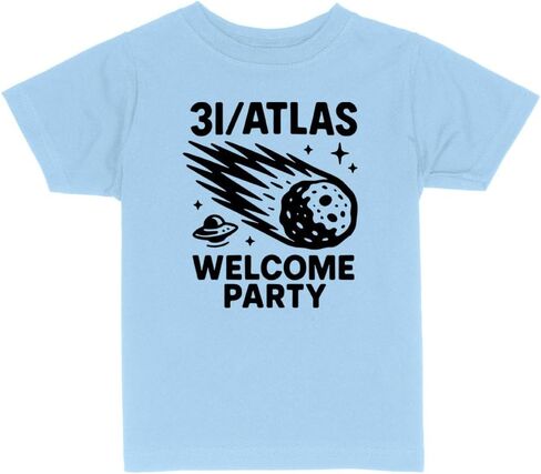 3i/Atlas Welcome Party Toddler Kids T-Shirt in Saudi Arabia