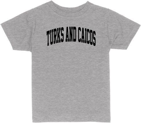 Turks and Caicos Collegiate Toddler Kids T-Shirt in Saudi Arabia