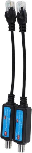 Keenso IP Coaxial Transmitter Receiver Extender for NVR Camera - Fast and Easy Install, Surge Guard, 1Pair for CCTV Security System in Saudi Arabia