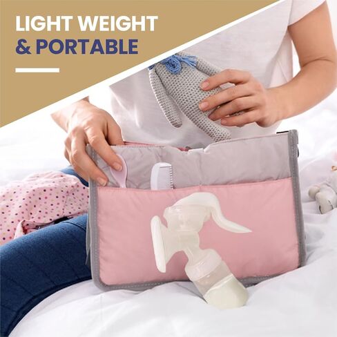 Manual Breast Pump – BPA Free, Quiet & Portable Milk Extractor | Soft Silicone Comfort Flange, Easy to Clean & Assemble, Includes 180ml Bottle | Breastfeeding Essentials Gift Set in Saudi Arabia