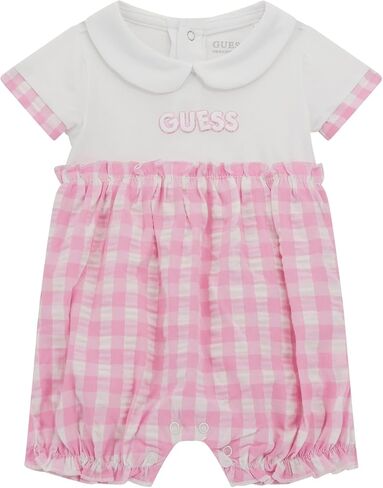 GUESS baby-girls Eco Seersucker Shortall in Saudi Arabia
