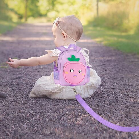حقيبة الظهر على ظهر لعبة Accmor Toddler مع رابط معصم مضاد للمعصم ، 4 في 1 أطفال في الظهر. in Saudi Arabia