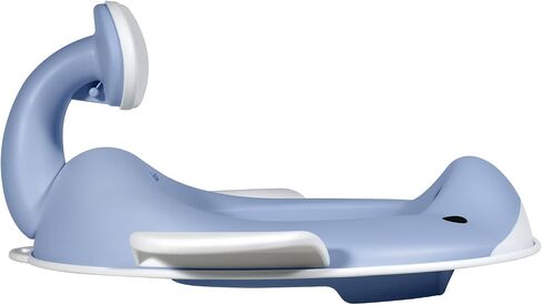 Kindsgut Potty Training Seat in whale design, designed in Germany, suitable for all toilet shapes non-slip toilet seat, Pigeon Blue in Kuwait
