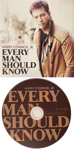 Athlon Sports CTBL-032267 Harry Connick Jr Signed 2013 Every Man Should Know Album Cover Booklet with CD Beckett Review - Columbia Records in Saudi Arabia