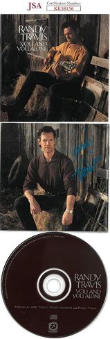 Athlon Sports CTBL-028727 Randy Travis Signed 1998 You & You Alone Album Cover with CD & Case - JSA No.KK58156 in Saudi Arabia