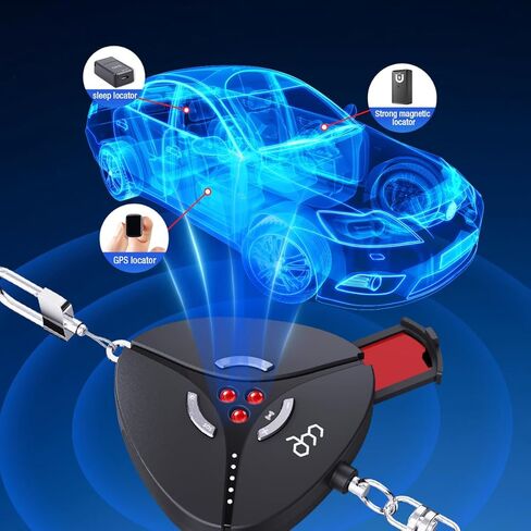 كاشف الكاميرا الخفية وكاشف تعقب نظام تحديد المواقع العالمي (GPS) - كاشف الأخطاء المحمول، إنذار ومصباح يدوي، أساسيات السفر والخصوصية الشخصية ومجموعة سلسلة المفاتيح الأمنية للنساء، هدايا للفتيات المراهقات - الدفاع عن النفس in Kuwait