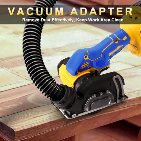 Cordless Cut Off Tool Compatible With DeWalt 20V MAX Battery Compact Rotorazer Saw Brushless with 3" Blades,2 Speed Adjustment 19000RPM for Metal/Wood/Tile/Plastic Cutting(Too Only) in Kuwait