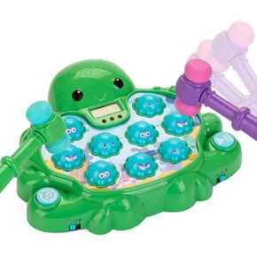 Interactive Whack a Mole Game Toys for Ages 2-4,Educational Learning Toddlers Toys for 2 3 4 5 6 Year Old Boys Girls, Green, Digital Display, Silent Mode,Multiple Difficulty Levels Fun Birthday Gifts in Saudi Arabia