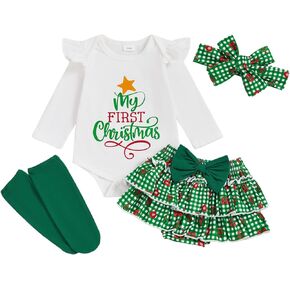 Ynibbim بلدي 1st هالوين طفلة الزي طويلة الأكمام داخلية رومبير الرضع توتو تنورة عقال تدفئة الساق الخريف الملبس مجموعة in Kuwait