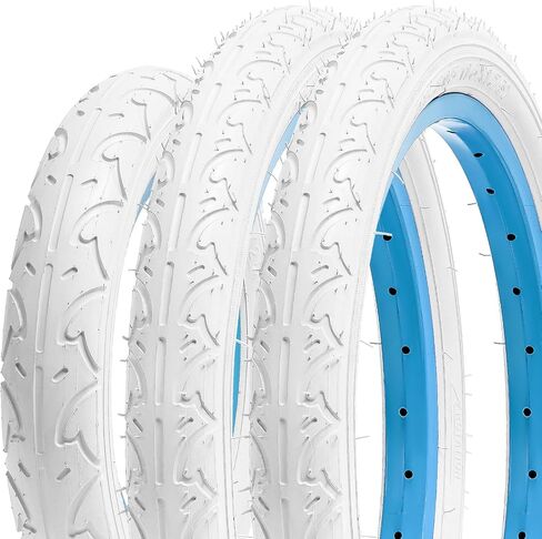 1-PC 12 1/2x2 1/4 (62-203) Front Tire and 2-PCS 16"x1.75" (47-305) Rear Tires(1+2) – Suitable as Stroller Tires for Single and Double Strollers, and for 3-Wheeler Gear Jogging Stroller Models in Saudi Arabia