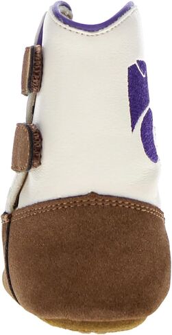 Vaccari Charlie Baby Boys Girls NCAA Athletics Embroidery Soft Sole Western Infant Cowboy Boots in Kuwait