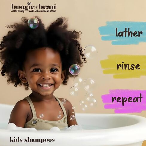 Kids Shampoo, Coco Curls Kids Curly Hair Shampoo and Conditioner, Tear Free For Toddlers, Babies and Infants Thick Natural 4c Hair, Coils, Braids and Waves in Kuwait