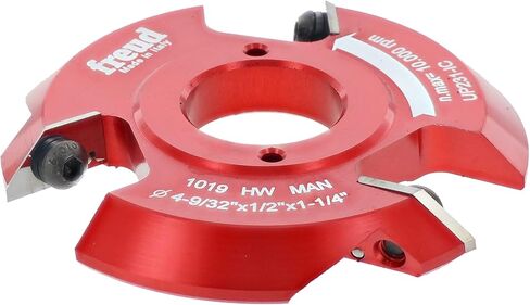 Freud 4-9/32" (Dia.) Insert Cutter Backcutter For Double Raised Panels for 3/4" Stock (UP231-IC) in Saudi Arabia