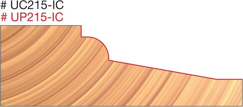 Freud 5-1/2" (Dia.) 2+2 Advanced Design Raised Panel Insert Shaper Cutter for 3/4" Stock with 1-1/4" bore (UP215-IC) in Saudi Arabia