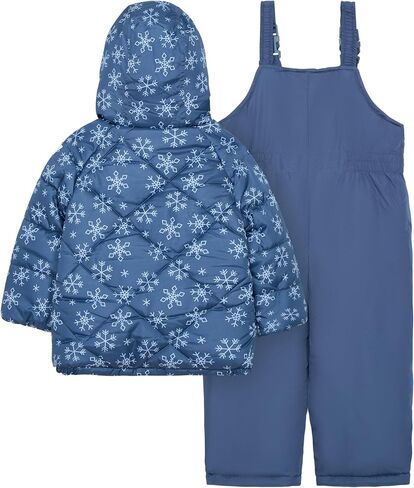 سترة تزلج للفتيات الصغيرات من OSHKOSH B'GOSH ومجموعة ملابس Snowbib Snowsuit in Saudi Arabia
