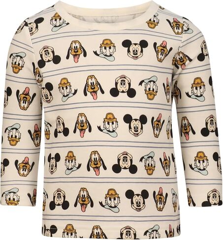 مجموعة ملابس ديزني للأولاد الصغار من Magic Threadz - بلوزة ميكي ماوس وويني ذا بوه بأكمام طويلة وملابس رومبير (0-24 شهرًا) in Kuwait