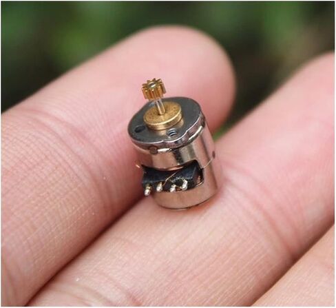 Telescopic DIY 10pcs 8mm Micro Stepper Motor, Two-Phase Four-Wire Stepper Motor, Small Digital Camera DIY 9 Teeth Gear Stepper Motor Lift Pusher in Saudi Arabia