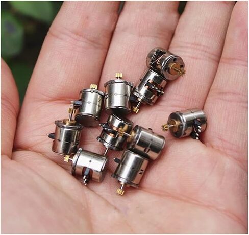 Telescopic DIY 10pcs 8mm Micro Stepper Motor, Two-Phase Four-Wire Stepper Motor, Small Digital Camera DIY 9 Teeth Gear Stepper Motor Lift Pusher in Saudi Arabia