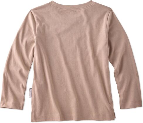Butterblu London 10-Pack Long Sleeve T-Shirts​ 100% Organic Cotton Tees | GOTS Certified Organic Cotton for Baby, Toddler Girls, Boys, Unisex, Machine Washable, Made to Match Colors in Saudi Arabia