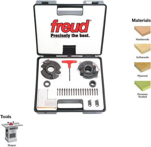 Freud RS2000: 4-7/16" (Dia.) Performance System® Rail and Stile Door System with 1-1/4" bore in Saudi Arabia