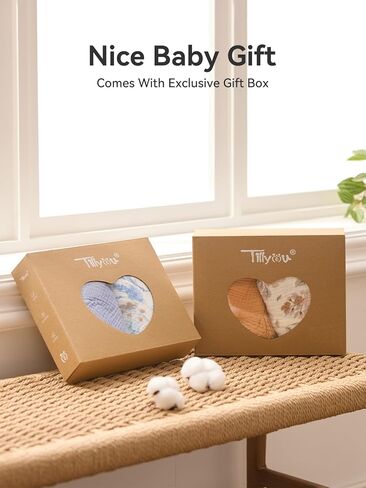 TILLYOU Muslin Changing Pad Cover for Baby Girls Boys, Soft and Breathable Cotton Diaper Changing Table Cover, 2 Pack(Blue Flower) in Kuwait