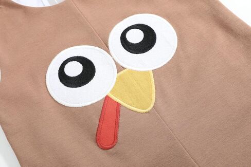 Lil cactus Baby Boys Turkey Smocked Overalls in Saudi Arabia