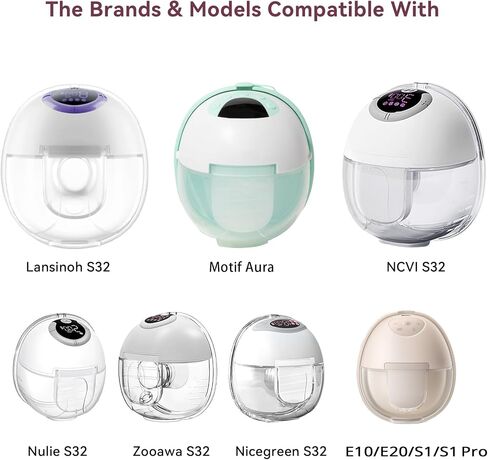 8 قطعة صمامات منقار البط متوافقة مع eufy E10 E20 S1 S1 Pro MomMed S21، S32 ملحقات أجزاء مضخة استبدال مضخة الثدي in Kuwait