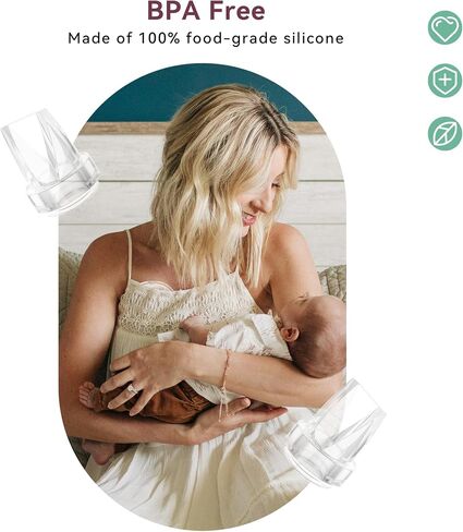 8 قطعة صمامات منقار البط متوافقة مع eufy E10 E20 S1 S1 Pro MomMed S21، S32 ملحقات أجزاء مضخة استبدال مضخة الثدي in Kuwait