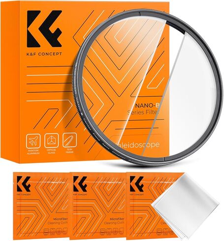 K&F CONCEPT 82 مم مرشح تأثير الديوبتر المنفصل للمجال المركزي يحافظ على التركيز، مرشح تركيز متعدد الطبقات مطلي بالمركز لعدسة الكاميرا in Saudi Arabia