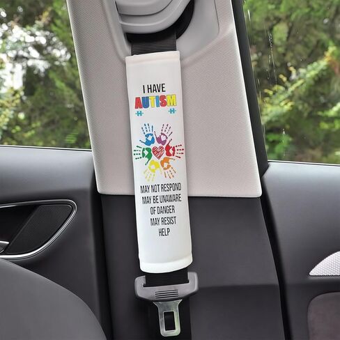 أغطية أحزمة التوحد، تصميم دينو ويدوي صديق للحواس للأشخاص ذوي الاحتياجات الخاصة، هدية لدعم التوحد للسفر العائلي in Kuwait