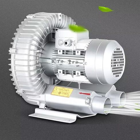 Single Phase (Large Airflow Type) Turbine Blower, 110V 120W Regenerative Blower Industrial Vacuum Pump, Single Phase High-Pressure Vortex Ring Blower in Saudi Arabia