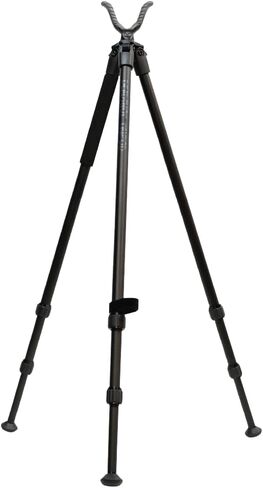 BOG Deadshot Tripod Family with Adjustable Legs, Universal Shooting Rest, Lightweight Aluminum, Hands-Free, for Shooting, Hunting, and Outdoors in Kuwait