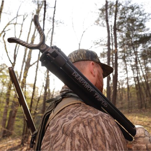 BOG Deadshot Tripod Family with Adjustable Legs, Universal Shooting Rest, Lightweight Aluminum, Hands-Free, for Shooting, Hunting, and Outdoors in Kuwait