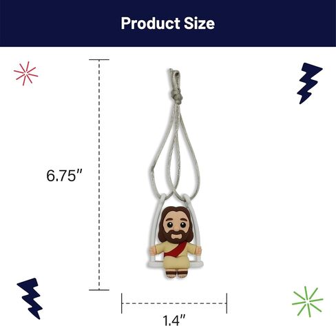 Funny Hanging Mirror Swing – Quirky and Unique Decor for Car Rearview Mirror, Bedroom or Living Room - Alien in Saudi Arabia