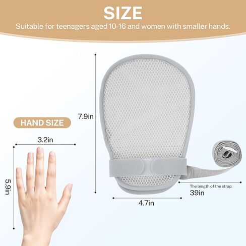 العمر من 10 إلى 16 عامًا، قفازات كبيرة الحجم مضادة للخدش، قفازات ناعمة قابلة للتنفس، للنساء ذوات الأيدي الصغيرة in Kuwait