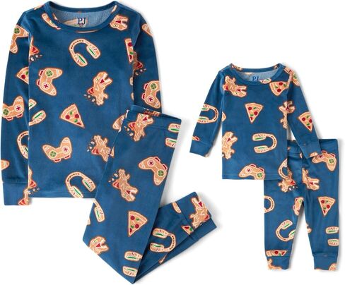 The Children's Place Baby Christmas and Holiday Kids 2 Piece Pajama Sets, Velour in Saudi Arabia