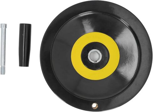 Table Saw Handwheel 22mm Center Hole 250mm Outer Diameter with Revolving Handle for Lathe Milling Machine Grinder Durable Engineering Plastic Industrial Machine Tools in Saudi Arabia