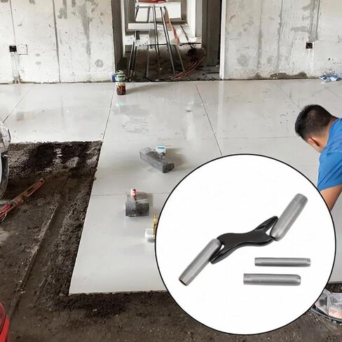 Fenteer Masonry Jointer Tool Convex Jointer 1/2in 5/8in 3/4in 7/8in Steel Manual Wall Joint Trimmer Builder Trimming Tool for Floor, Red in Saudi Arabia