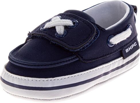 حذاء Josmo Baby Infant Loafer ذو إغلاق سهل - حذاء قارب خفيف الوزن للأولاد حديثي الولادة (المقاسات: 2-4 رضع) in Saudi Arabia