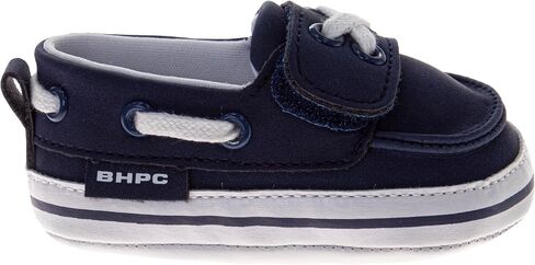 حذاء Josmo Baby Infant Loafer ذو إغلاق سهل - حذاء قارب خفيف الوزن للأولاد حديثي الولادة (المقاسات: 2-4 رضع) in Saudi Arabia